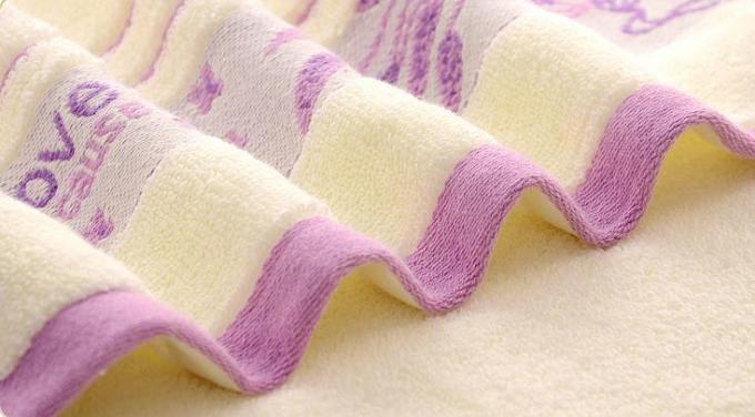 Καθαρές πετσέτες λουτρών Microfiber βαμβακιού αντι - εξασθενίστε με την αποροφητικότητα απόγειου