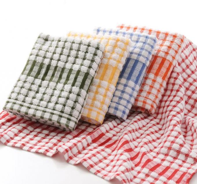 100% τυπωμένη κουζινών βαμβακιού πετσέτα πιάτων πετσετών τσαγιού εγχώριων κλωστοϋφαντουργικό προϊόν