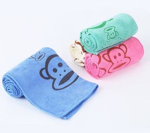 400g Plain Woven 25 * 50cm Soft Tea Towels With 80% Polyester And 20% Nylon