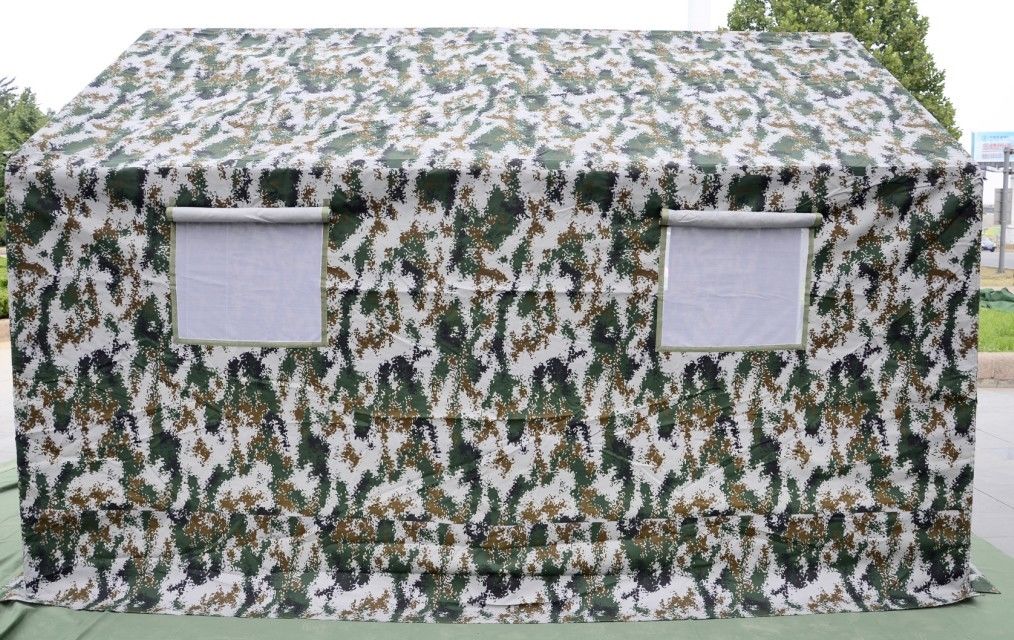 Professional Durable Military Grade Tents / Army Frame Tent With Vinyl Materials