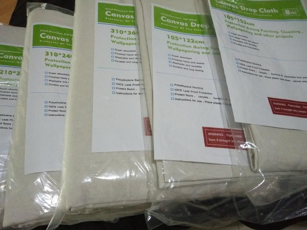 Heavy Weight Waterproof Drop Cloth Heat - Insulation For Garment / Home Textile