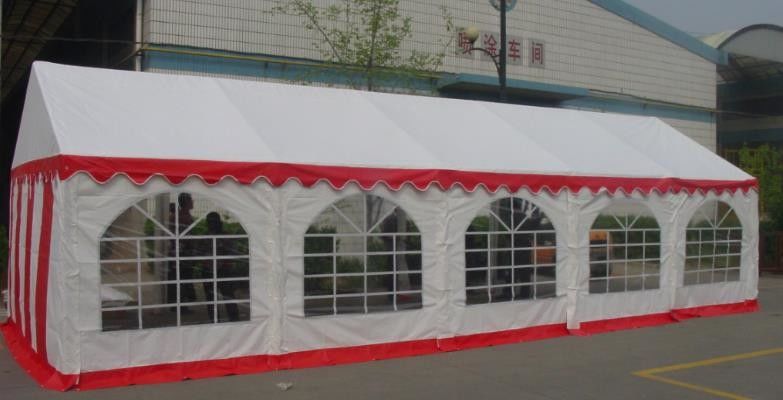 6*10m PVC Commercial Party Tent With Separated Sidewalls And Foot Legs